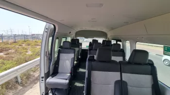 Toyota Hiace 2025 Model Year 3.5L Petrol GL HR M/T 13 Seater White Color