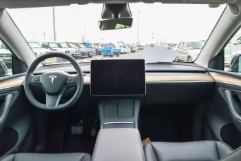 Tesla Model Y Long Range 2022 Model Year Black Color Exterior