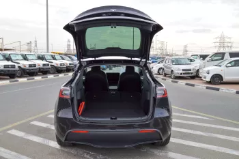 Tesla Model Y Long Range 2022 Model Year Black Color Exterior