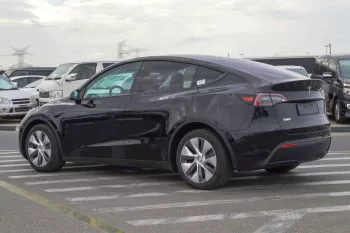 Tesla Model Y Long Range 2022 Model Year Black Color Exterior