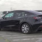 Tesla Model Y Long Range 2022 Model Year Black Color Exterior - Thumbnail 4