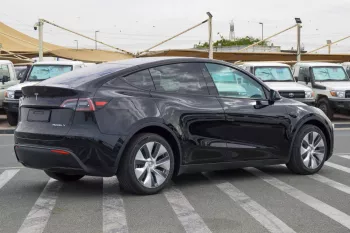 Tesla Model Y Long Range 2022 Model Year Black Color Exterior