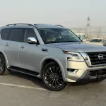 Nissan Armada Platinum 5.6L Petrol V8 2021 Model Year Silver Color - Thumbnail 3