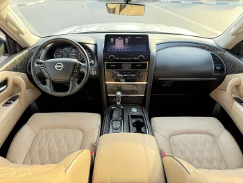 Nissan Armada Platinum 5.6L Petrol V8 2021 Model Year Silver Color