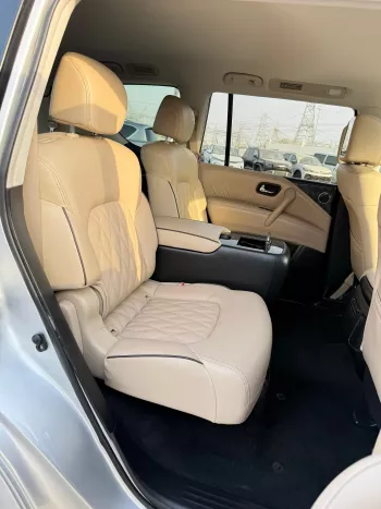 Nissan Armada Platinum 5.6L Petrol V8 2021 Model Year Silver Color