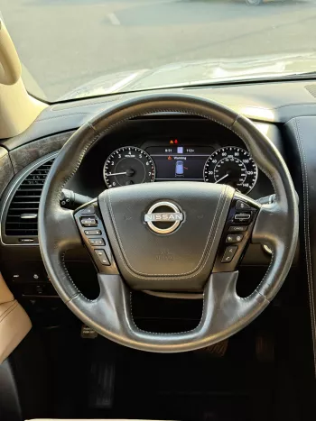 Nissan Armada Platinum 5.6L Petrol V8 2021 Model Year Silver Color