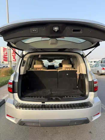 Nissan Armada Platinum 5.6L Petrol V8 2021 Model Year Silver Color