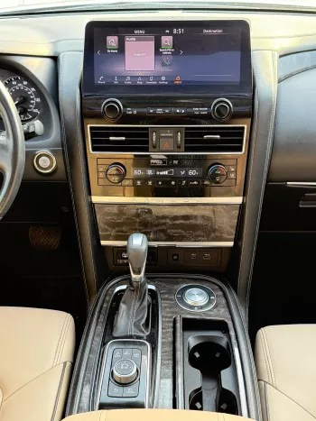 Nissan Armada Platinum 5.6L Petrol V8 2021 Model Year Silver Color