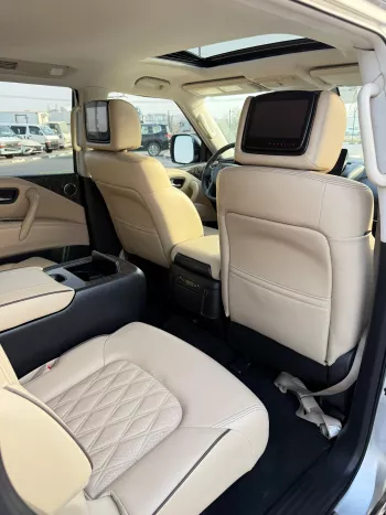 Nissan Armada Platinum 5.6L Petrol V8 2021 Model Year Silver Color
