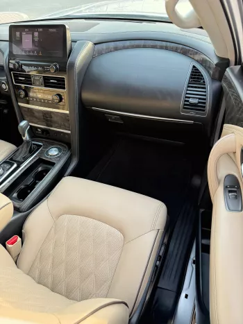 Nissan Armada Platinum 5.6L Petrol V8 2021 Model Year Silver Color