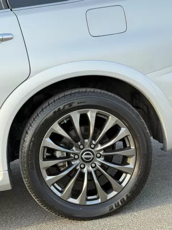 Nissan Armada Platinum 5.6L Petrol V8 2021 Model Year Silver Color