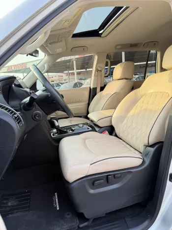 Nissan Armada Platinum 5.6L Petrol V8 2021 Model Year Silver Color