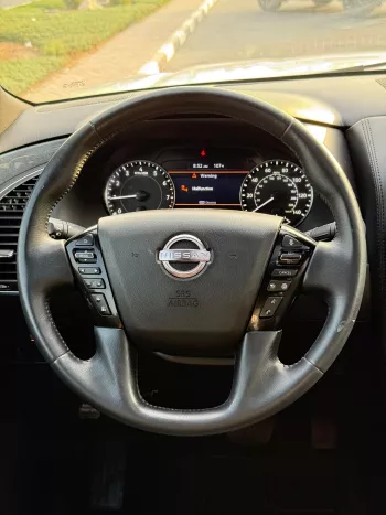 Nissan Armada SL 5.7L Petrol V8 2021 Model Year White Color Exterior