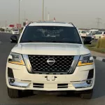 Nissan Armada SL 5.7L Petrol V8 2021 Model Year White Color Exterior - Thumbnail 3