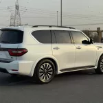 Nissan Armada SL 5.7L Petrol V8 2021 Model Year White Color Exterior - Thumbnail 5