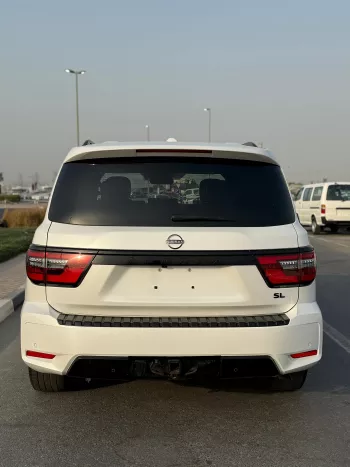 Nissan Armada SL 5.7L Petrol V8 2021 Model Year White Color Exterior
