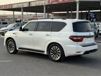 Nissan Armada SL 5.7L Petrol V8 2021 Model Year White Color Exterior
