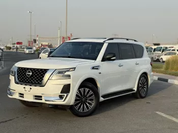 Nissan Armada SL 5.7L Petrol V8 2021 Model Year White Color Exterior
