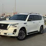 Nissan Armada SL 5.7L Petrol V8 2021 Model Year White Color Exterior - Thumbnail 1