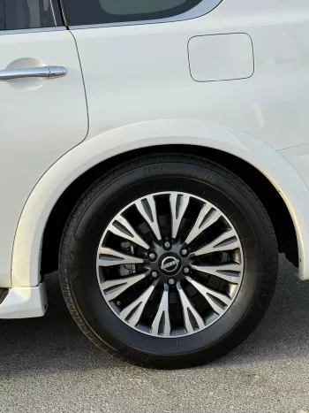 Nissan Armada SL 5.7L Petrol V8 2021 Model Year White Color Exterior