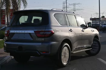 Nissan Patrol SE Platinum 4.0L V6 2024 Model Year Gray Color Exterior