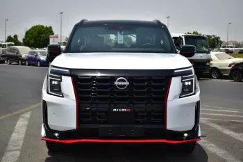 NISSAN PATROL NISMO 2026 MODEL YEAR V6 3.5L TWIN TURBO WHITE COLOR
