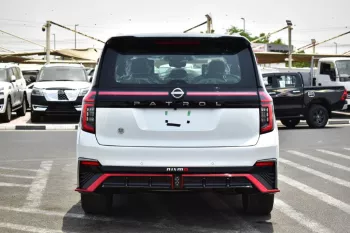NISSAN PATROL NISMO 2026 MODEL YEAR V6 3.5L TWIN TURBO WHITE COLOR