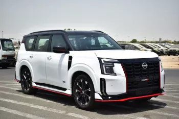 NISSAN PATROL NISMO 2026 MODEL YEAR V6 3.5L TWIN TURBO WHITE COLOR