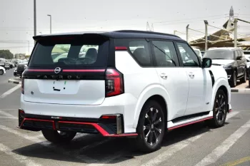NISSAN PATROL NISMO 2026 MODEL YEAR V6 3.5L TWIN TURBO WHITE COLOR