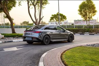 Mercedes-Benz EQE 2022 Model Year Gray Color Exterior