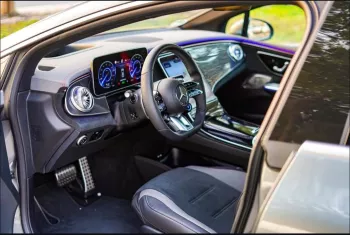 Mercedes-Benz EQE 2022 Model Year Gray Color Exterior