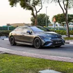 Mercedes-Benz EQE 2022 Model Year Gray Color Exterior - Thumbnail 3