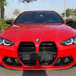 BMW  M4 Competition XDrive Convertible 2021 Model Year Red Color - Thumbnail 2