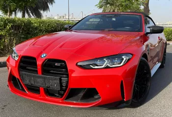 BMW  M4 Competition XDrive Convertible 2021 Model Year Red Color