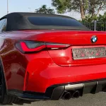 BMW  M4 Competition XDrive Convertible 2021 Model Year Red Color - Thumbnail 5