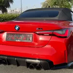 BMW  M4 Competition XDrive Convertible 2021 Model Year Red Color - Thumbnail 8