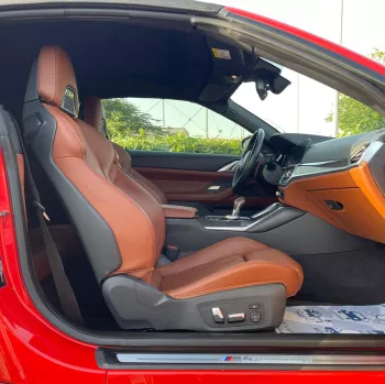 BMW  M4 Competition XDrive Convertible 2021 Model Year Red Color