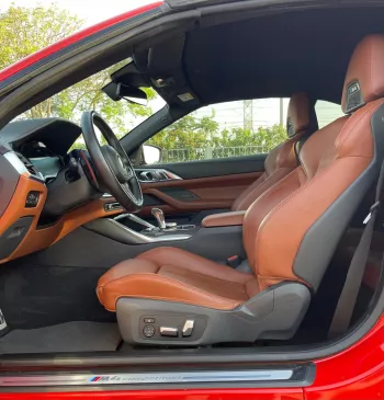 BMW  M4 Competition XDrive Convertible 2021 Model Year Red Color