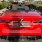 BMW  M4 Competition XDrive Convertible 2021 Model Year Red Color - Thumbnail 4