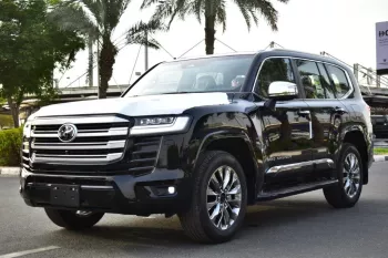 TOYOTA LAND CRUISER 300 VXR+ 2025 MODEL YEAR DIESEL BLACK COLOR