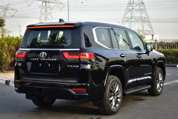TOYOTA LAND CRUISER 300 VXR+ 2025 MODEL YEAR DIESEL BLACK COLOR