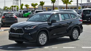 Toyota Highlander Limited 2.5L Petrol 2025 Model Year Black Color 