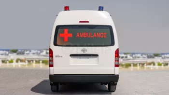 TOYOTA HIACE HR AMBULANCE 2025 MODEL YEAR WHITE COLOR