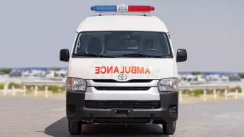 TOYOTA HIACE HR AMBULANCE 2025 MODEL YEAR WHITE COLOR