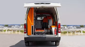 TOYOTA HIACE HR AMBULANCE 2025 MODEL YEAR WHITE COLOR