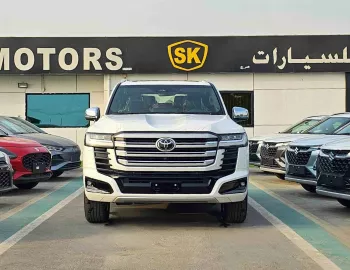 Toyota Land Cruiser VX.R 3.5L Petrol Twin Turbo 2025 Model Year White Color 