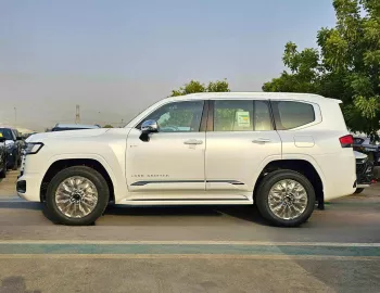 Toyota Land Cruiser VX.R 3.5L Petrol Twin Turbo 2025 Model Year White Color 