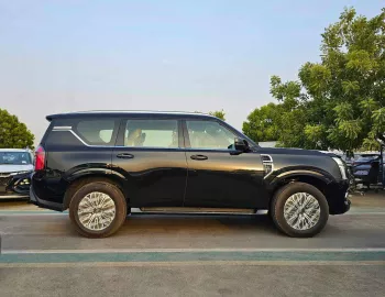 Nissan Patrol SE Platinum 3.8L Petrol Full Option 2025 Model Year Black Color 