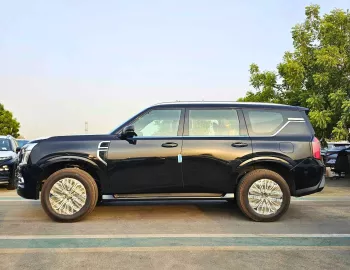 Nissan Patrol SE Platinum 3.8L Petrol Full Option 2025 Model Year Black Color 