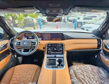 Nissan Patrol SE Platinum 3.8L Petrol Full Option 2025 Model Year Black Color 